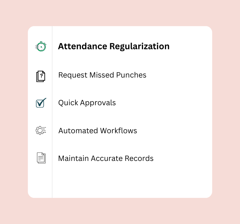 Easy Attendance Corrections
